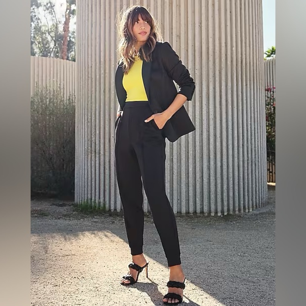 High Waisted Supersoft Double Knit Jogger Pant